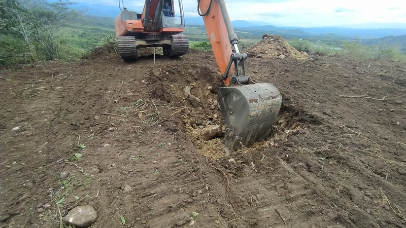 Movimiento de Tierras para construcción de tanque