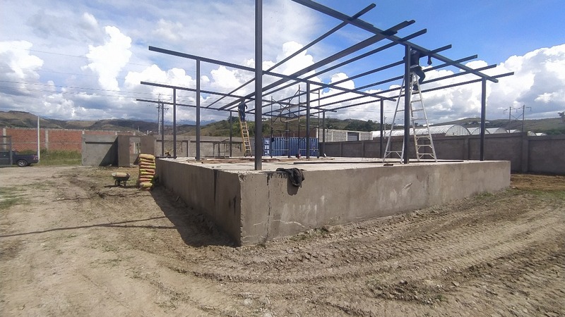 Infraestructura para Estación de Gas en Bodega Industrial