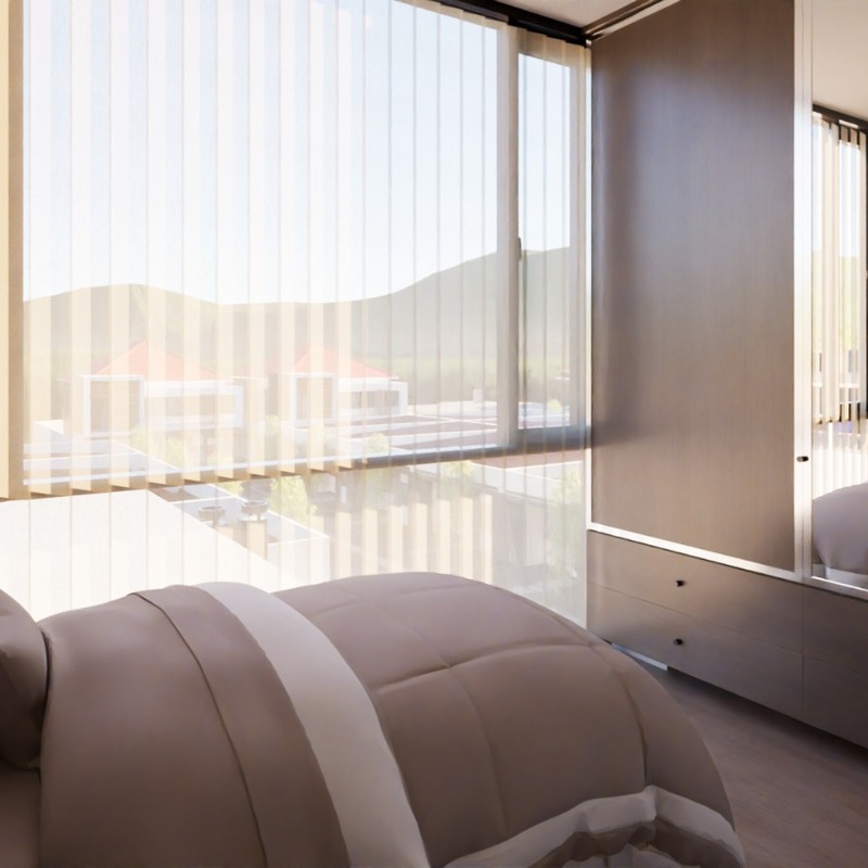 Habitaciones pensadas para ofrecer descanso, privacidad y bienestar.