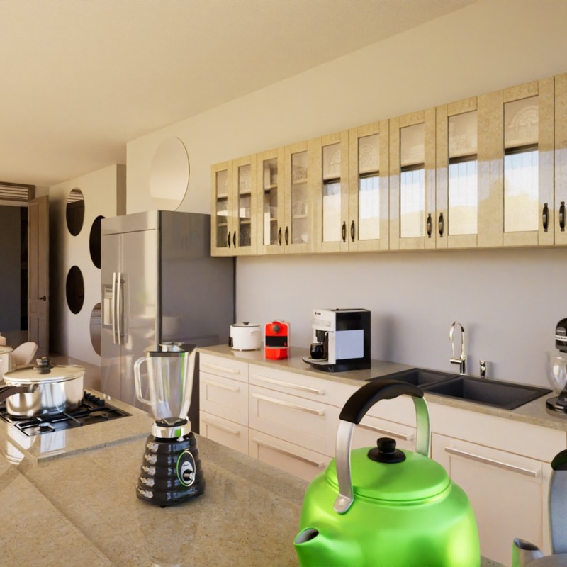Cocina integral: Cada detalle ha sido diseñado para brindar comodidad y funcionalidad en el día a día.