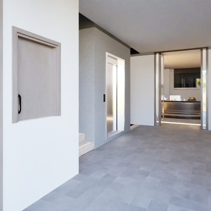 Pasillo interior: Distribuciones inteligentes que conectan cada espacio con amplitud y estilo.