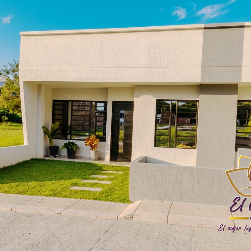 Fachada de Viviendas con diseño moderno, pensadas para brindar comodidad y calidad de vida.